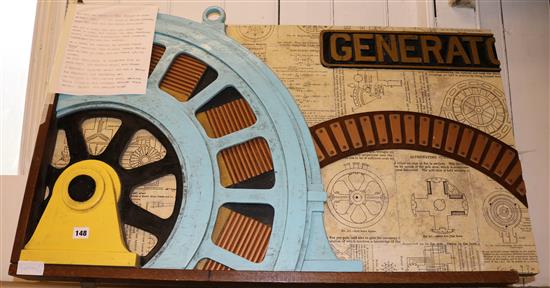Paul Fowler mechanical relief from the Star Brewery Lewes